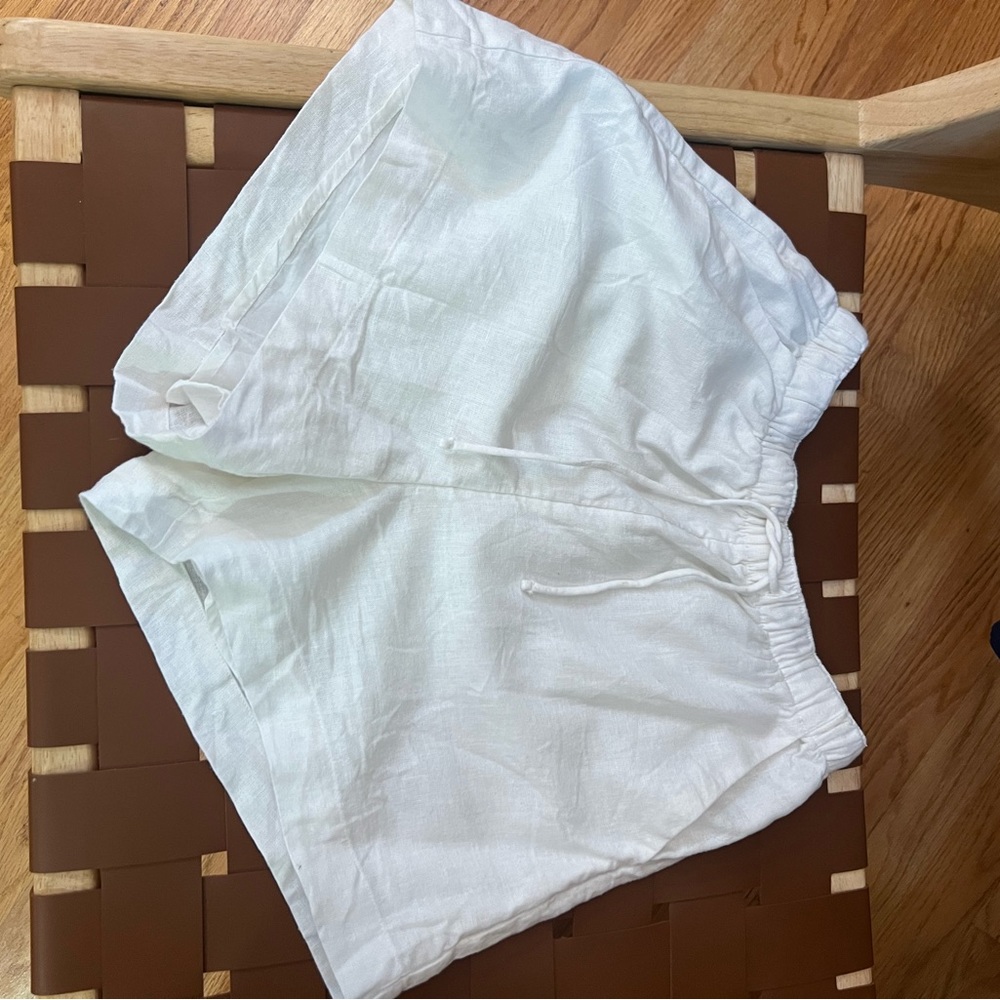 Abercrombie Linen Button Down And Shorts Set - image 4